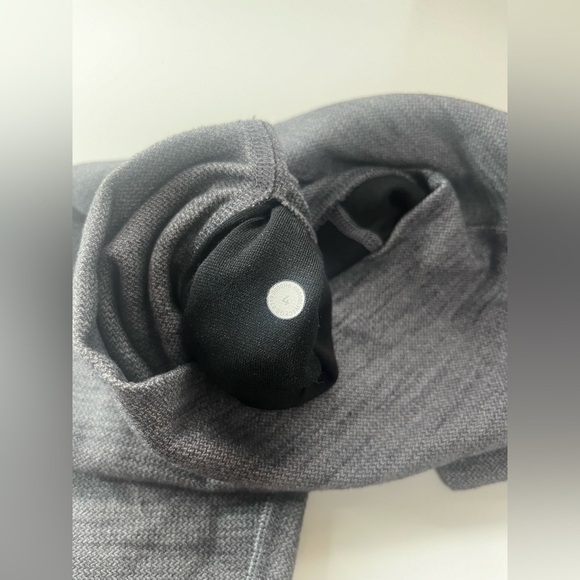 Lululemon Align Pant II 25" Mini Heathered Herringbone Heathered White/Black - Picture 8 of 9